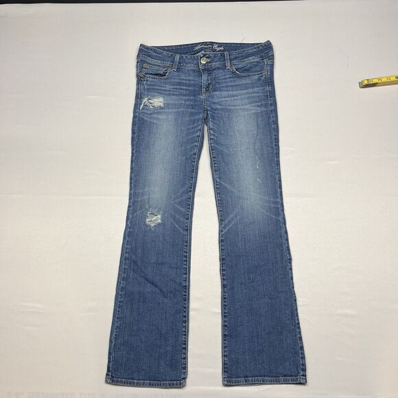 American Eagle Jeans Size 8 Slim Boot Cut - Picture 2 of 9